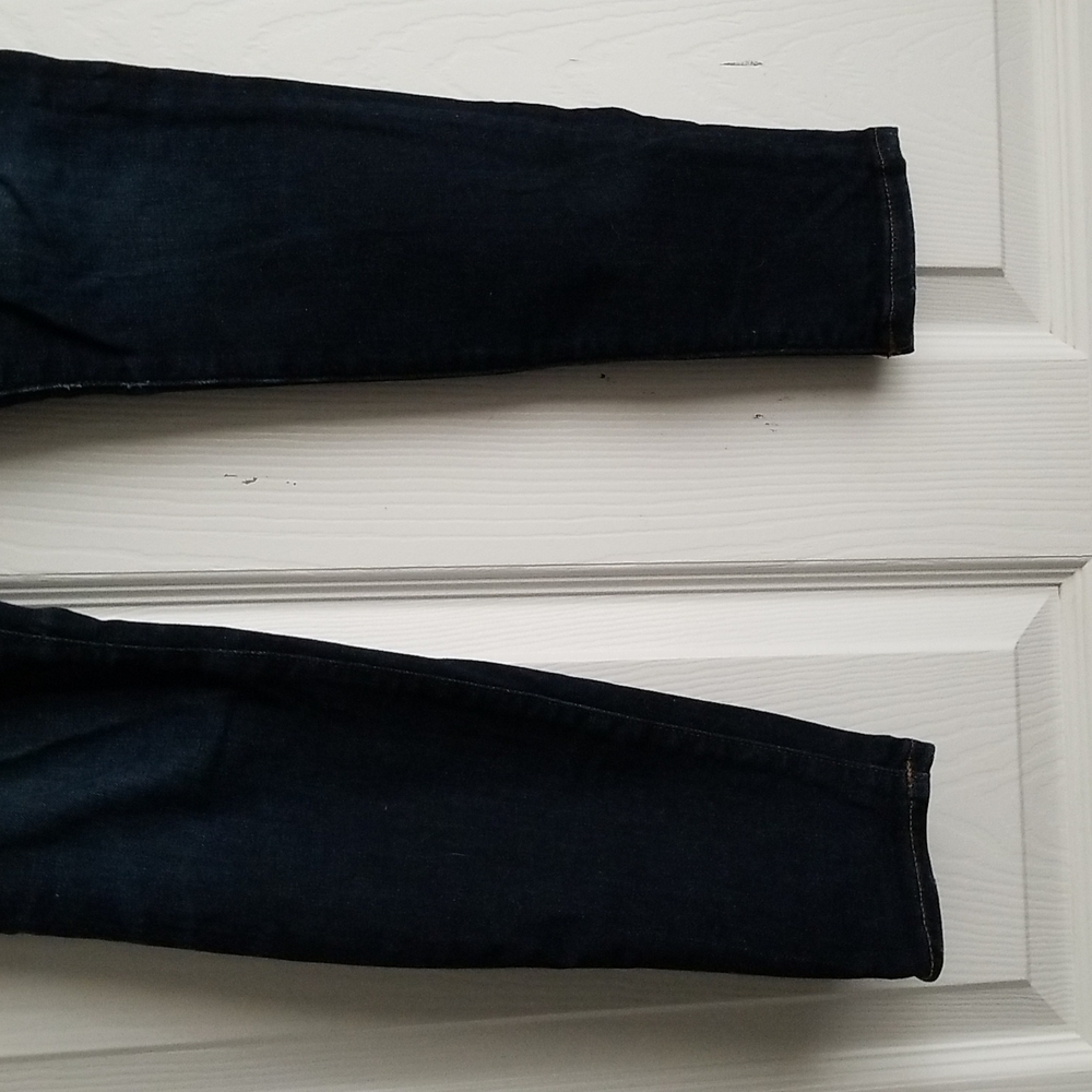 J.Crew Women's Toothpick Dark Wash Jeans - Picture 2 of 13
